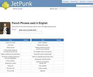 French Phrases used in English