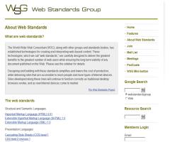 Web Standards Group (WSG)