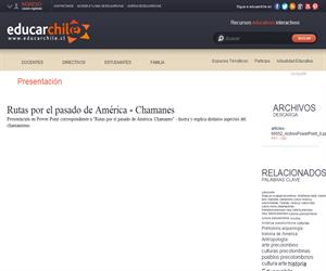 Rutas por el pasado de América: Chamanes - Enseñanza Media (Educarchile)