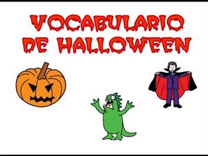 Aprendemos el vocabulario de Halloween