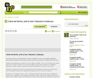 Llibres de família, amb la Care: l'educació a Catalunya (Edu3.cat)
