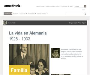 La historia de Ana Frank en versión abreviada (Anne Frank House)
