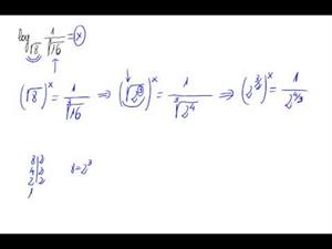 cálculo de un logaritmo
