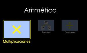 Juego interactivo de aritmética: Tablas de multiplicar, división, factorización... Phet Colorado