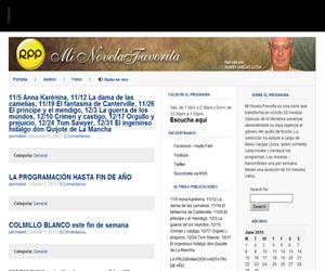 Mi Novela Favorita, literatura universal comentada por Mario Vargas Llosa (radio.rpp.com.pe)