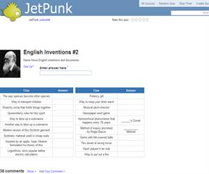 English Inventions 2