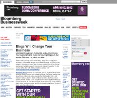Business Week: Blogs Will Change Your Business. May 2005