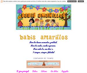 Babis Amarillos (Blog Educativo de Educación Infantil)