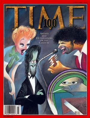 Artists & Entertainers of 20th century. Arts and Thecnology (Time magazine)