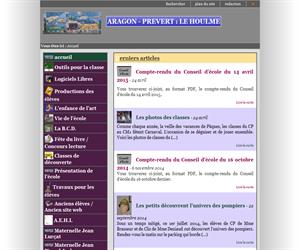 Aragón-Prévert: La Houlme, recursos educativos en francés ( Educación Infantil-Primaria )