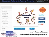 Presentación de la web www.educacionfis icaenprimaria.es para #redesedu12