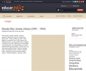Hernán Díaz Arrieta (Alone) (1891 ? 1984) (Educarchile)