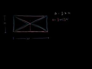 Triángulos Formados Por Las Diagonales De Un Rectángulo (Khan Academy Español)