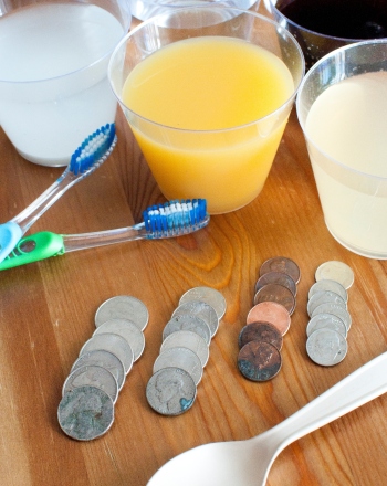 Cleaning Coins