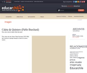 Caleta de Quintero (Pablo Burchard) (Educarchile)