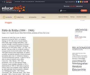 Pablo de Rokha (1894 - 1968) (Educarchile)