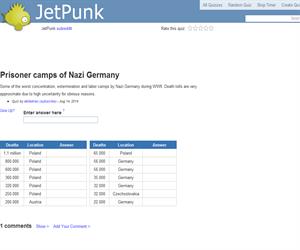 Prisoner camps of Nazi Germany