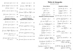 Tabla de integrales (neoparaiso.com)