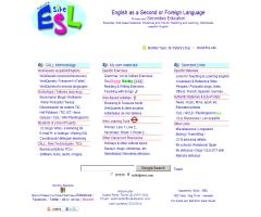 Isabel's ESL Site: English as a Foreign/Second Language in Secondary Education