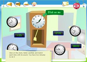 The time: Race Against Time (Everyday Activities II): listening para 6º de Primaria