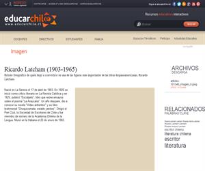 Ricardo Latcham (1903-1965) (Educarchile)