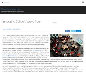 Innovative Schools World Tour