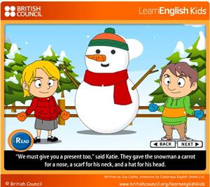The snowman (British Council)