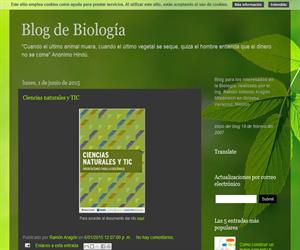 "Blog de Biología", el blog del profesor mejicano Ramón Aragón