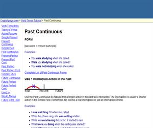 Past Continuous (englishpage)