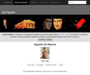 Agustín de Hipona: Vida, Obras, Cronología, Filosofía y Contexto,Textos, Ejercicios y Glosario