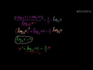 Ecuaciones logarítmicas (parte 2)
