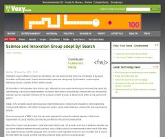 Science and Innovation Group adopt Syl Search