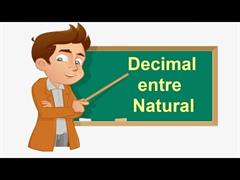 División de un número decimal por uno natural
