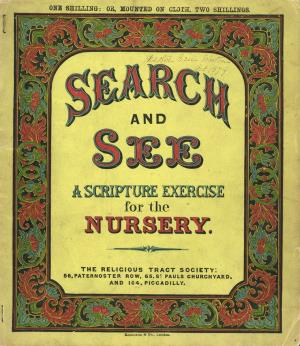 Search and see a scripture exercise for the nursery (International Children's Digital Library)