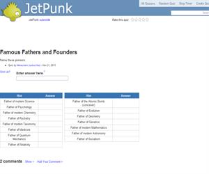 Famous Fathers and Founders