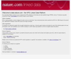data.nature.com – the NPG Linked Data Platform