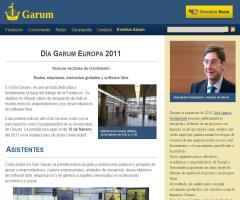 Día Garum Europa 2011: Nuevos vectores de crecimiento. Redes, empresas, mercados globales y software libre.