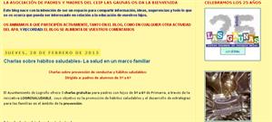 Blogs de Asociaciones de Familias, la experiencia del CEIP Las Gaunas - Revista Didactalia