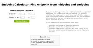 Endpoint Calculator