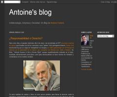 Antoine's blog