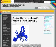 Desigualdades en educación en la U.E: 'Mind the Gap'