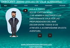 Veinte mil leguas de viaje submarino (webquest)