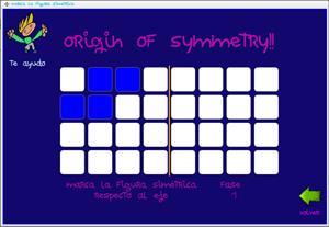 Origin of symmetry: juego para infantil para trabajar las simetrías