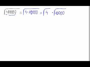 Cálculo de raíz cuadrada a partir de propiedades