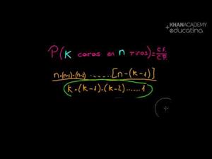 Generalizando los números combinatorios (Khan Academy Español)