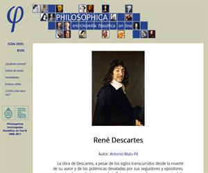 Descartes: [Philosophica: Enciclopedia filosófica on line]