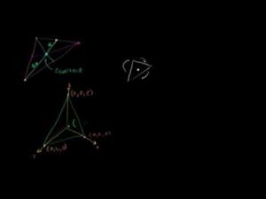 Mediana y baricentro del triángulo (Khan Academy Español)