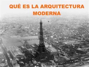 Arquitectura Moderna. Artecreha