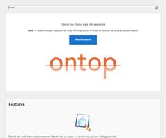 ONTOP - Stay on top of your data with semantics