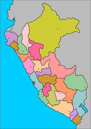Mapa interactivo de Perú: departamentos y capitales (luventicus.org)